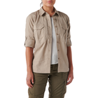 Сорочка тактична 5.11 Tactical Women's ABR Pro Long Sleeve Shirt Khaki XS (62420-055) - зображення 3
