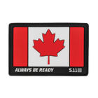 Нашивка 5.11 Tactical Canada Flag Patch Red (81209-460) - изображение 1