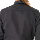 Рубашка тактическая женская 5.11 Tactical Women's Fast-Tac Long Sleeve Shirt Charcoal S (62388-018) - изображение 4