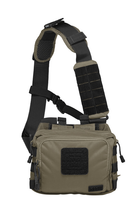 Сумка тактична для прихованого носіння зброї 5.11 Tactical 2-Banger Bag OD Trail 10x24x7.5 (56180-236)