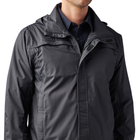 Куртка штормова 5.11 Tactical TacDry Rain Shell 2.0 Black XL (48372-019) - зображення 3