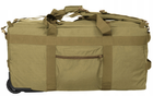 Сумка транспортна Sturm Mil-Tec Combat Duffle Bag with Wheel Coyote (13854005) - зображення 7