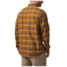 Сорочка тактична 5.11 Tactical Lester Long Sleeve Shirt Brown Duck Plaid 2XL (72532-174) - изображение 4