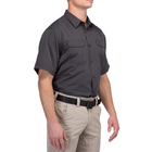 Сорочка тактична 5.11 Tactical Fast-Tac Short Sleeve Shirt Charcoal L (71373-018) - зображення 3
