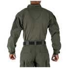 Сорочка тактична під бронежилет 5.11 Tactical Rapid Assault Shirt TDU Green 3XL (72194-190) - изображение 4