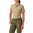 Футболка поло 5.11 Tactical Women's Utility Short Sleeve Polo Silver Tan L (61173-160) - зображення 2