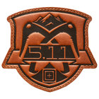 Нашивка 5.11 Tactical Mountaineer Patch Brown (81889-108) - зображення 1