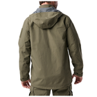 Куртка штормова 5.11 Tactical Force Rain Shell Jacket RANGER GREEN M (48362-186) - изображение 2