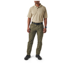 Футболка поло тактична з коротким рукавом 5.11 Tactical Performance Polo - Short Sleeve Synthetic Knit Silver Tan S (71049-160) - изображение 9