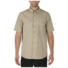 Сорочка тактична з коротким рукавом 5.11 Tactical Stryke Shirt - Short Sleeve Khaki L (71354-055) - изображение 1