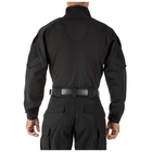 Сорочка тактична під бронежилет 5.11 Tactical Rapid Assault Shirt Black 2XL (72194-019) - зображення 4