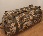 Рюкзак баул сумка 100 л с клапаном 1W32ТТ универсальный Камуфляж пиксель - изображение 2