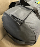 Баул сумка 120 л з клапаном Оксфорд 45W21ТТ універсальний Сірий - зображення 3