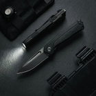 Ніж складний ANV Knives Z200 (DLC Liner lock G10 Plain edge) Black (ANVZ200-018) - зображення 5