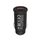 Автомобільний зарядний пристрій Canyon C-20-03 PD 30 W QC 3.0 18 W USB-C USB-A black (CNS-CCA20B03) - зображення 2