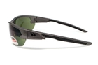 Защитные очки Venture Gear Tactical Semtex 2.0 Gun Metal (forest gray) Anti-Fog, черно-зеленые в цветной оправе "темный металлик" - изображение 3