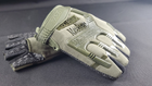 Перчатки беспалые тактические YS-J-053 рамер ХЛ (обхват 24,5-25 см) Олива - изображение 4