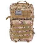 Рюкзак тактический штурмовой рейдовый SP-Sport Heroe 5507 объем 38 литров Camouflage Multicam - изображение 2