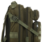 Рюкзак тактический штурмовой рейдовый SP-Sport Military Rangers Heroe 2282 объем 20 литров Olive - изображение 6