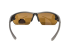 Захисні окуляри Venture Gear Tactical Semtex 2.0 Gun Metal (bronze) Anti-Fog, коричневі в кольоровому оправі "темний металік" - зображення 6