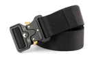 Ремень тактический Tactical Belt 125х3,8 см Черный