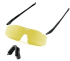 Балістичні окуляри ESS ICE Yellow Lens One Kit - зображення 1