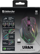 Mysz Defender Uran GM-503 Bezprzewodowa Czarna (52503) - obraz 11