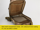 Рюкзак тактический 25л мультикам штурмовой армейский / военный рюкзак - изображение 6