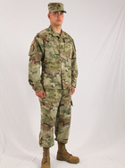 Комплект куртка+брюки огнестойкая армейская боевая форма US Army FR Мультикам XL/R - изображение 1