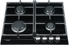 Газовая варочная панель Fabiano FHG 1244 VGH Black Glass 8111.406.1029