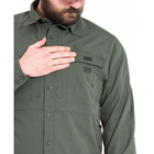 Тактическая рубашка Pentagon Plato Shirt K02019 X-Large, Camo Green (Сіро-Зелений) - изображение 5