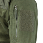 Тактическая флисовая кофта Condor ALPHA Mirco Fleece Jacket 601 XX-Large, Олива (Olive) - изображение 4