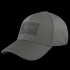 Тактична кепка Condor Flex Tactical Cap 161080 Small, Graphite (Сірий) - зображення 1