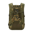 Рюкзак-сумка тактический AOKALI Outdoor A18 Camouflage Green спортивный военный - изображение 2