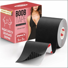 Кинезио тейп BOOB Tape Для Тейпирования Груди 5см х 5м, черный - изображение 2
