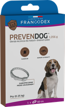 Obroża biobójcza Prevendog Francodex 60 cm dla małych i średnich psów do 25 kg 2 szt (3283021791943) - obraz 1