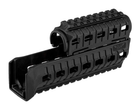 Цівка DLG Tactical (DLG-099) для АК-47/74 з 2-ма планками Picatinny + слоти M-LOK (полімер) - зображення 6