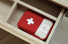 Сумка аптечка органайзер для медикаментов маленькая Красный (ОКС-1072) - изображение 6