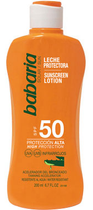Сонцезахисний лосьйон Babaria Sunscreen Lotion With Aloe Vera SPF50 200 мл (8410412000499) - зображення 1