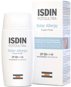 Fluid przeciwsłoneczny Isdin Fotoultra przeciw alergiom na słońce Spf100 50 ml (8429420225497)