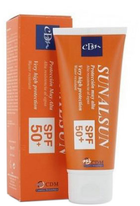 Krem do ochrony przeciwsłonecznej Sunalsun Proteccionn Muy Alta SPF50 100 ml (8470003249881) - obraz 1