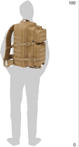 Тактичний рюкзак Brandit-Wea US Cooper large (8008-70-OS) Camel (4051773045329) - зображення 3