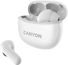 Słuchawki bezprzewodowe Canyon TWS-5 Białe(CNS-TWS5W) - obraz 3