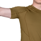 Футболка мужская тактическая полевая повседневная футболка для спецсужб (L) Койот (SK-N7137 (L)S) - изображение 5