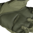 Рукавички тактичні польові універсальні рукавиці для мисливців та силових структур XL Олива (SK-N6649XLS) - зображення 4