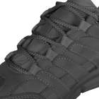 Кросівки тактичні шкіряні зносостійкі для охоронних структур для силових структур 45 Чорний (SK-N7012(45)S) - зображення 4