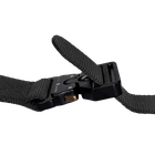 Ремінь тактичний розвантажувальний офіцерський портупея швидкозмінна 125см 5905 Чорний (SK-N5905S) - зображення 7