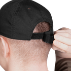 Бейсболка тактическая универсальная кепка для спецслужб CAMOTEC 5844 Черный (SK-N5844S) - изображение 4