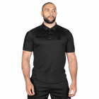 Поло футболка тактична польова повсякденна футболка для силових структур XL Чорний (SK-N1801XLS) - зображення 3