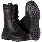Берці польові зносостійкі черевики для силових структур KOMBAT 39 Чорний (SK-N10r39S) - зображення 1